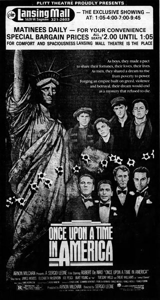 Lansing Mall Theatre - 1984 Ad (newer photo)